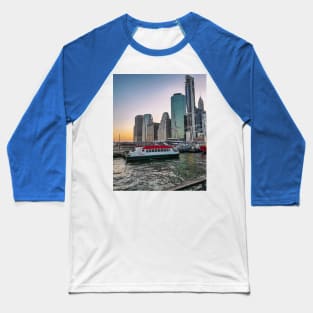 Pier 17 South Seaport Manhattan NYC Baseball T-Shirt